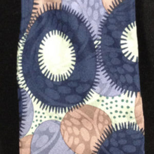 Purple/Navy Jacquard Silk Necktie